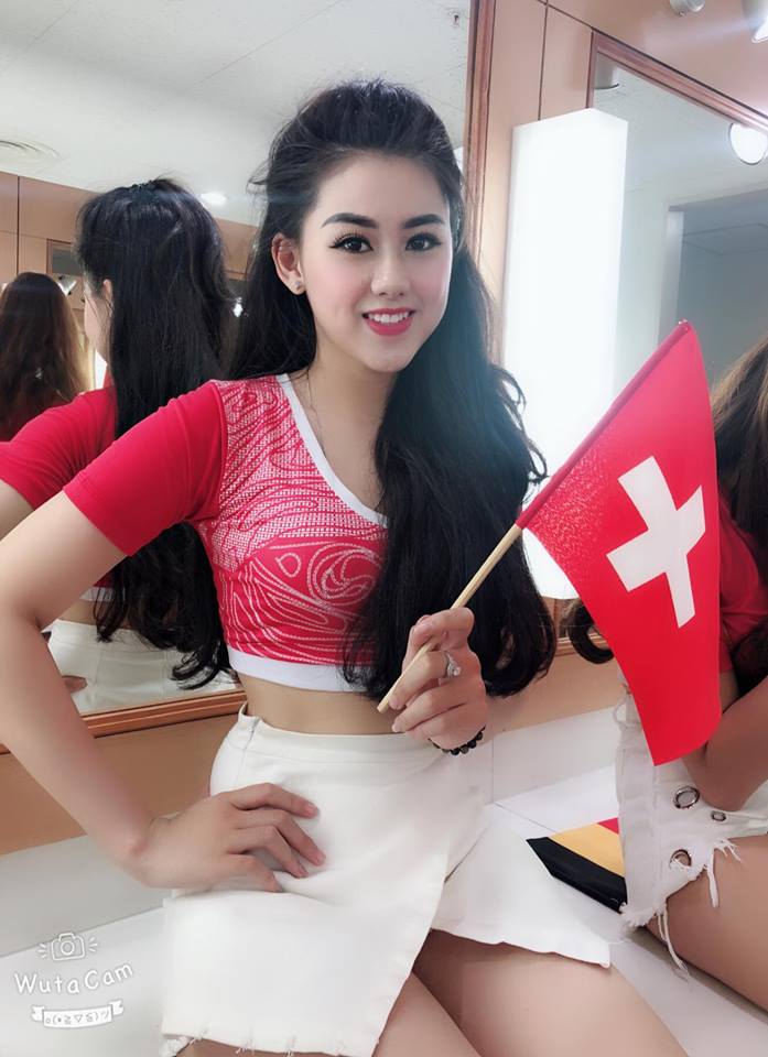 Ngất ngây cô nàng Thụy Sĩ – Ngọc Mai đẹp không góc chết