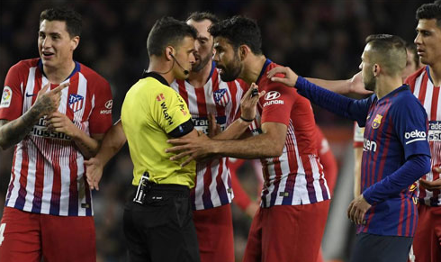 Xúc phạm danh dự trọng tài, Costa có nguy cơ bị treo giò 12 trận