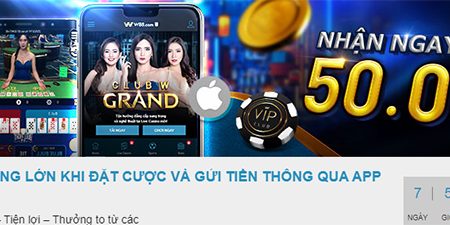 Tham gia cá cược tại W88 app, nhận ngay 50k tiền cược miễn phí